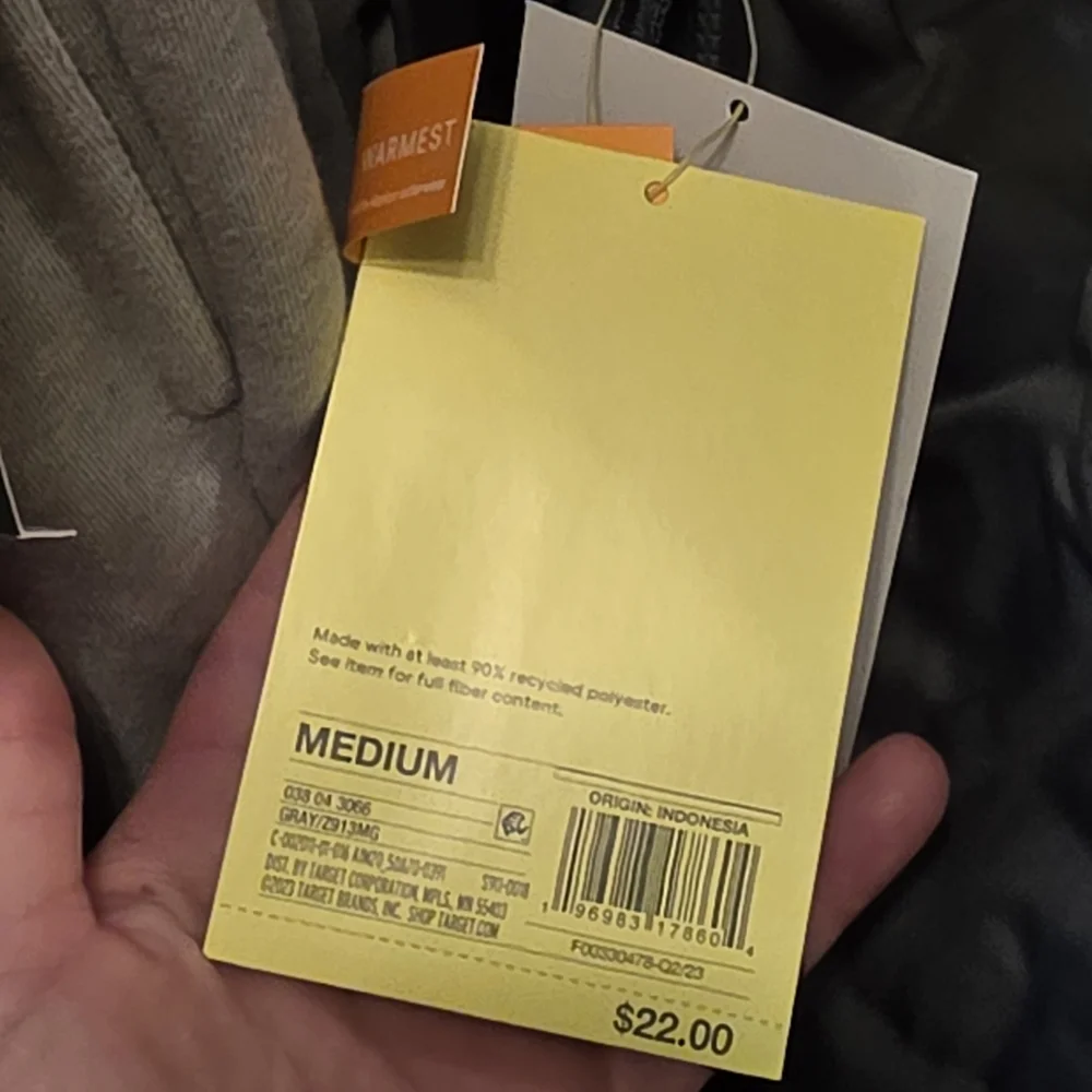 NWT Kids Snow Bib - Cat & Jack Size M Grey - Picture 10 of 11